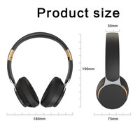 Headphone Gaming Nirkabel Berkualitas Tinggi Over Ear Bluetooth