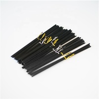 5 couleurs assorties, 10 pouces, bâtonnets diffuseurs de remplacement en fibre, 60 pièces, bâtonnets parfumés, recharge pour huiles essentielles pour la maison et la salle de bain