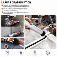 Soudure polyuréthane monocomposant multi-usage flexible PU40 600ml pour joints de béton en construction
