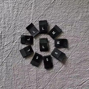 Tùy chỉnh thiết kế bán buôn không thấm nước không phai rửa nhãn dệt quần áo t Áo Sơ Mi Tag cho quần áo - Product Image 1