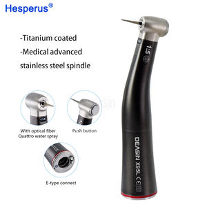 Pièce à main dentaire à basse vitesse à anneau rouge, contre-angle multiplicateur 1:5 X95L pour moteur universel de type E - Product Image 5