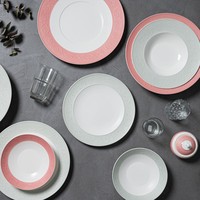 Platos de Porcelana Fina con Relieve, Vajilla de Lujo para Restaurantes y Hoteles, Fabricante de Artículos de Mesa