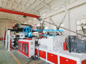 Ad alta capacità di uscita <span class=keywords><strong>SPC</strong></span> & PVC pavimenti mattonelle che fanno linea di produzione di qualità macchina di estrusione vite nucleo per foglio di applicazione - Product Image 2