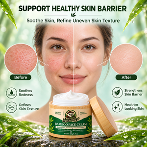 Crème Visage Hydratante Éclatante et Affinante au Hyaluronate de Sodium et au Bambou, Contre la Sécheresse, la Teint Terne et la Rugosité – Marque Privée OEM – Meilleures Ventes - Product Image 6