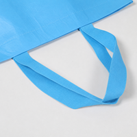 Sac fourre-tout en RPET laminé imprimé sur mesure de haute qualité, durable, recyclé, réutilisable, en RPET non tissé cousu et laminé