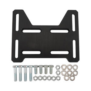 Kit de Elevación de Motor con Placa de Montaje de Acero Inoxidable Negro para Convertidor de Par, Compatible con Predator 212, Monster, Mega <span class=keywords><strong>Moto</strong></span>, Coleman <span class=keywords><strong>Mini</strong></span> - Product Image 4