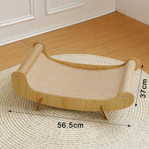 Canapé intégré avec poteau pour chat, jouet universel pour chat Noble Consort quatre saisons, tapis à gratter pour pattes, élargi et agrandi - Product Image 5