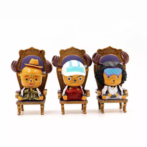 ฟิกเกอร์วันพีซ ช็อปเปอร์ กองทัพเรือ สามจอมพล บอร์ซาลิโน อาโอกิจิ เซนโกคุ ท่านั่ง ฟิกเกอร์พีวีซี ของสะสม ของขวัญ - Product Image 3