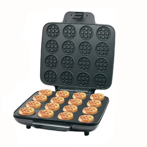 เครื่องทำวาฟเฟิลขนาดเล็ก 16 หลุม แบบไฟฟ้า เคลือบสารกันติด สำหรับทำเค้กและวาฟเฟิล 220V 1000-1500W ควบคุมด้วยระบบกลไก - Product Image 1