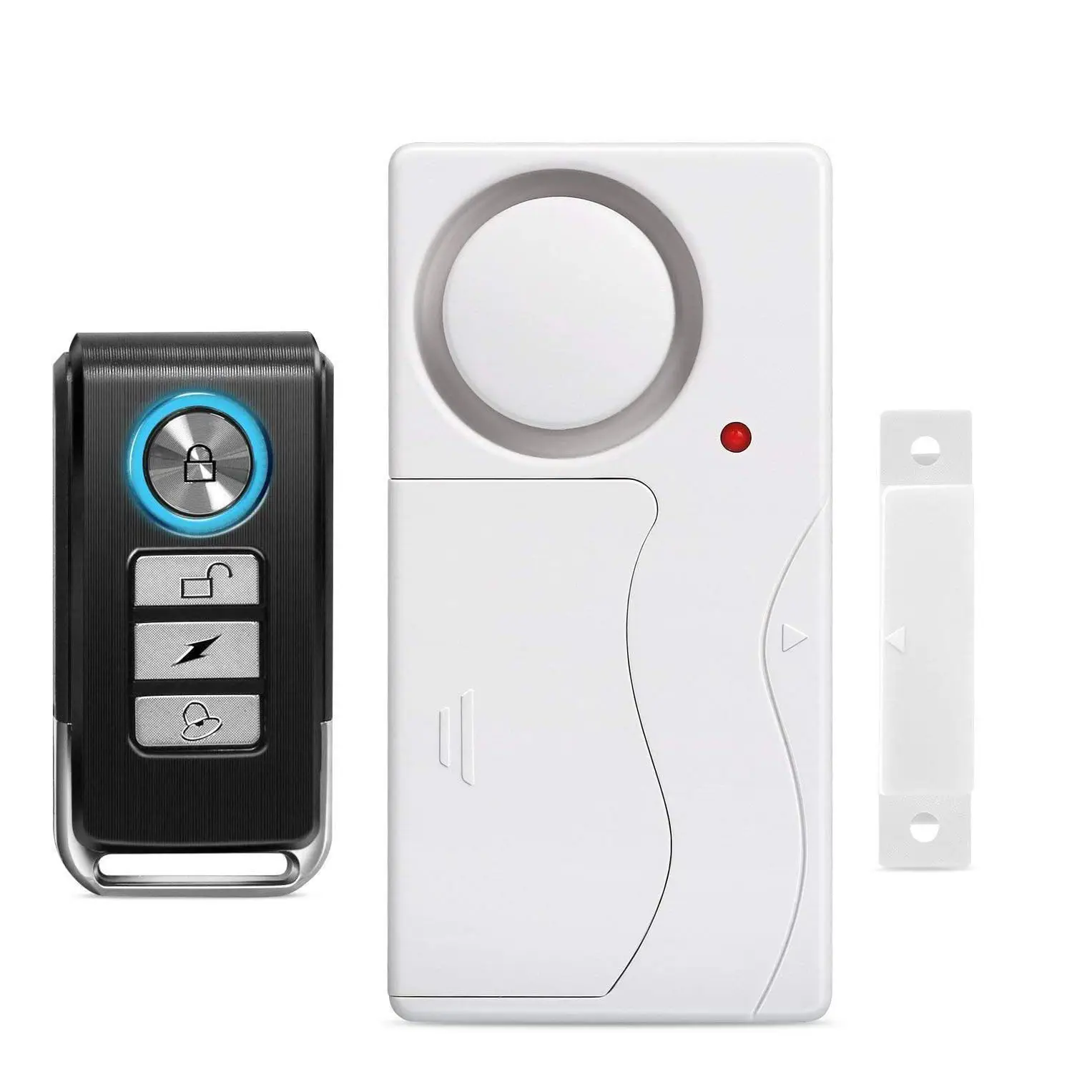 433mhz kapı pencere giriş güvenlik hırsız sensörü alarmı kapı pencere dedektörü uzaktan kumanda ile akıllı ev Alarm sistemi