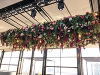 Fleurs Artificielles Suspendues pour Plafond et Mur, Décoration Intérieure pour Mariage et Maison