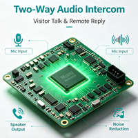Placa PCBA de Procesamiento de Video para Videoportero, Módulo PCBA WiFi para Videoportero, Placa de Control de Audio y Video OEM ODM para Hogar Inteligente
