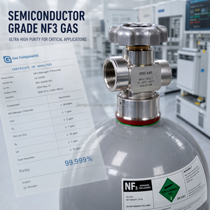 TMA CAS 75-24-1ความบริสุทธิ์สูง99.9999% ระดับ6N ก๊าซอุตสาหกรรมสำหรับเป็นสารตั้งต้นในการเตรียมอลูมิเนียมออกไซด์ (<span class=keywords><strong>Al2O3</strong></span>) โดยกระบวนการ ALD ในกระบวนการไดอิเล็กทริกค่า <span class=keywords><strong>k</strong></span> สูงขั้นสูง - Product Image 4