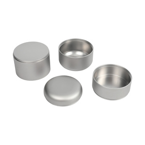 مخصص كبير 4 مقصورة أو صندوق بيضاوي معدني الطب زجاجة حبوب منع الحمل الفولاذ المقاوم للصدأ والتعبئة والتغليف مربع - Product Image 2