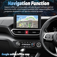 Radio para Auto Android 14 CarPlay Auto Raize 2019-2023 Daihatsu Rocky 2019-2021 RHD, 2DIN, GPS, Video, Manos Libres, USB, 1 Año de Garantía