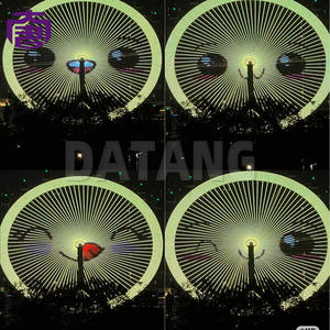 Luces LED decorativas para rueda de la fortuna con cambio de color para parques de atracciones al aire libre e iluminación decorativa para parques - Product Image 3