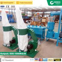 Nouvelle machine de traitement des aliments pour animaux en acier inoxydable, écoénergétique, pour la production de granulés de paille de Napier et de son, et de son de blé.