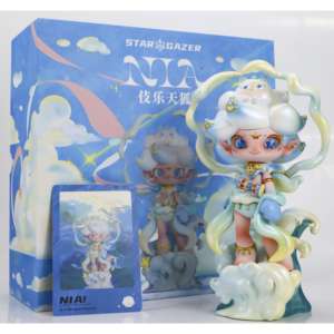 Stargazer Toys Nia Fantasy Figure Set de 6 figurines en résine, boîte mystère à collectionner, thème Musicien Pop Fox, unisexe, 14 ans et plus - Product Image 1