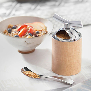 Moulin à graines <span class=keywords><strong>de</strong></span> lin manuel Moulin à graines et épices en acier inoxydable Moulin à manivelle pour graines <span class=keywords><strong>de</strong></span> lin, <span class=keywords><strong>de</strong></span> <span class=keywords><strong>chia</strong></span> et <span class=keywords><strong>de</strong></span> sésame - Product Image 5