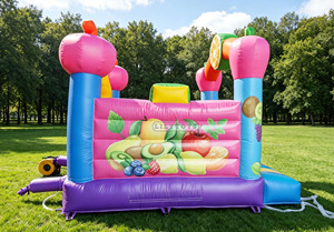 Lilytoys Châteaux gonflables commerciaux, structures de saut, châteaux gonflables à thème fruits - Product Image 4