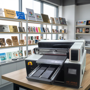 Impresora Pequeña Plana UV DTF A2 <span class=keywords><strong>de</strong></span> Inyección <span class=keywords><strong>de</strong></span> Tinta para Fundas <span class=keywords><strong>de</strong></span> Móvil, Botellas <span class=keywords><strong>de</strong></span> Vidrio, Bolígrafos, PVC, Acrílico, Cerámica, Madera, Metal con Efecto <span class=keywords><strong>de</strong></span> Impresión UV - Product Image 1