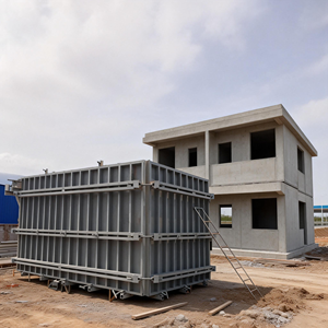 Molde Modular para Casas <span class=keywords><strong>de</strong></span> Hormigón, Equipo <span class=keywords><strong>de</strong></span> Producción <span class=keywords><strong>de</strong></span> Paneles <span class=keywords><strong>de</strong></span> Pared para Edificios <span class=keywords><strong>de</strong></span> Varios Pisos, para Construcción Rápida <span class=keywords><strong>de</strong></span> Edificios <span class=keywords><strong>de</strong></span> <span class=keywords><strong>Apartamentos</strong></span> - Product Image 1