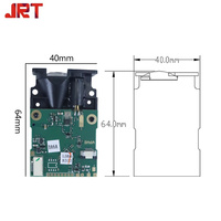 Télémètre à puce de capteur optique 20HZ Appareil de mesure de distance laser 100m avec TX RX pour équipement de surveillance industriel