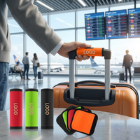 Housse de poignée de bagage en néoprène écologique et durable, personnalisable avec logo et couleur, accessoire de voyage OEM