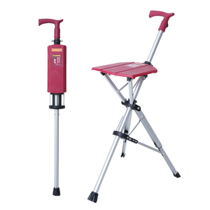 2025 nouveau tabouret <span class=keywords><strong>de</strong></span> canne pour personnes âgées canne à double usage avec siège <span class=keywords><strong>de</strong></span> tabouret Portable électrique un clic chaise <span class=keywords><strong>de</strong></span> canne pliante - Product Image 4