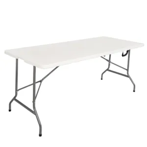 5ft Hotsale Vergadertafel Specifieke Gebruik En Commerciële Meubelen Seminar Plastic Vouwen Camping Tafel