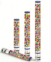 Canon à Confettis Colorés Écologique pour Fête d'Anniversaire, Mariage, Événement, Célébration – Sûr, Sans Feu, Facile à Nettoyer – Fournitures de Fête