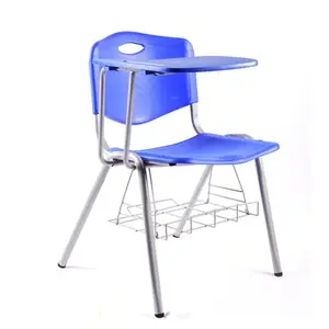 זול פלסטיק stackable בשימוש אוניברסיטת ילדי כיתה משרד ישיבות הדרכה ישיבות בית ספר כיסאות עם כתיבת לוח