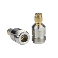 Adaptador de RF BNC Hembra a SMA Macho, Conector de Plástico, Adaptador Coaxial de RF Médico