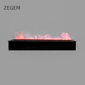 Cheminée électrique 3D 500mm avec effet de brouillard d'eau sonore pour la décoration de la maison et de l'hôtel Installation intégrée - Product Image 5