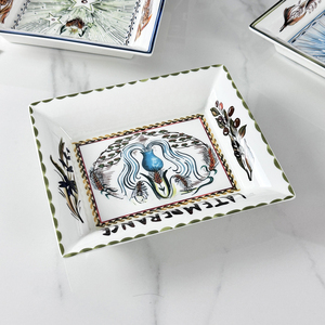 Plateau de rangement pour cartes de tarot en porcelaine osseuse, série Lune, rétro, décoratif et créatif - Product Image 2
