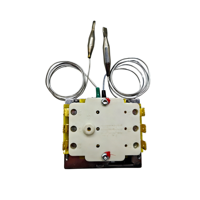 Thermostat automatique métallique à expansion liquide capillaire haute température 20A 250V pour four, friteuse et chaudière