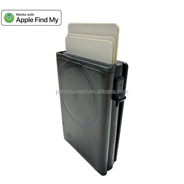 Rechargeable Magsafe Cards Popped Out Find My Wallet Tracker Card Holder for Tracking Card Find My Rechargeable Find My Supplier