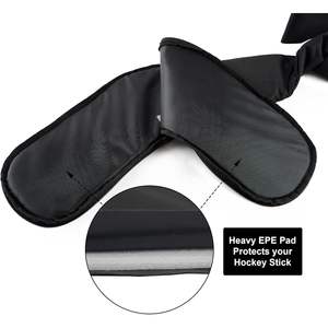 Bolsa para palo de hockey Ealer, color negro, 30-40L, impermeable, con correa acolchada para el hombro, tamaño adulto - Product Image 2