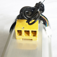 Motor DC Brushless Magnet Permanen Daya Tinggi 60-72V 4000W, Gigi Luar 18, Gelombang Persegi, IP54, Torsi 12.2Nm, Pemasangan Flens, Listrik