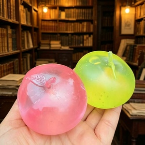 Juguetes Blandos de Manzana Verde al por Mayor, Juguetes Blandos de Maltosa, Juguetes Blandos Gigantes para Niños, Juguetes Blandos Antiestrés con Forma de Cubo de Hielo y Bola de Gelatina - Product Image 3