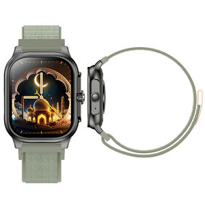 Orologio da polso intelligente musulmano ricarica collegato calendario Adane preghiera tempo fabbrica Logo personalizzato quadrante in arabica lettura Quran orologio da uomo - Product Image 5