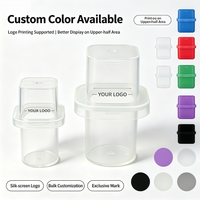 Caja de viales de plástico compuesto de alta calidad de 3ml y 10ml con 1 compartimento, empaque suelto OEM, adecuada para refrigeración de laboratorio y embalaje de marca.