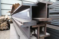 Poutre en H en acier soudé ASTM Q235B, section lourde, grande portée, taille personnalisée pour structure en acier d'entrepôt industriel