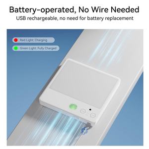 Lumière à capteur infrarouge corporel magnétique ou fixée par clou, LED tricolore à température réglable, 4000 mAh, 5V2A - Product Image 5