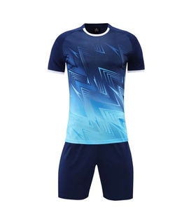 2023/2024 Print Sommer Fußball Trikot Set Custom <span class=keywords><strong>2</strong></span> Stück T-Shirt Shorts Outfit Tragen Fußball Uniformen Anzug - Product Image 3