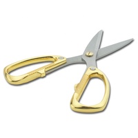 Ciseaux de tailleur professionnels pour la coupe de tissus et la broderie, bord lisse, logo personnalisé en acier inoxydable