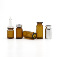 Capuchon en aluminium pour flacons en verre, étiquettes pour flacons de 1 ml, 2 ml, 3 ml, 5 ml, 10 ml