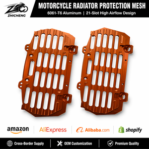 Protector de Radiador de Aluminio de Alta Calidad para Motocicleta, Accesorios para KTM <span class=keywords><strong>DONDA</strong></span> YAMAHA KAWASAKI - Product Image 1