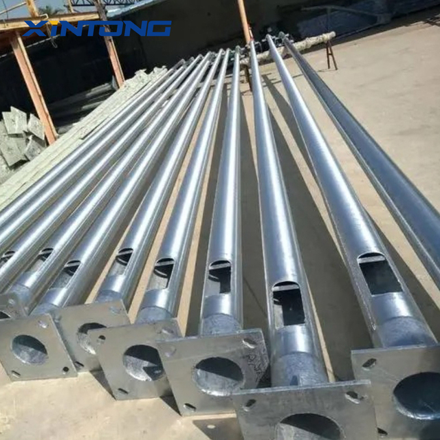 Lamp Pole New Arrival Outdoor Light Pole Good Performance Double Single Arm Street Light Pole