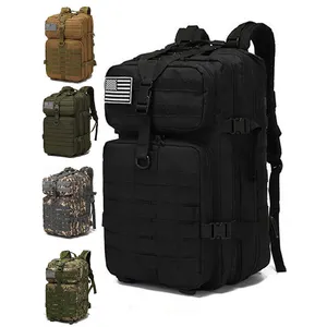 Высококачественные тактические рюкзаки 45 л Molle Assault Pack 3 Day Bug Out Bag походный рюкзак